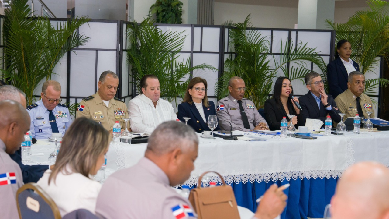 Vicepresidenta Raquel Peña supervisa avances del Plan de Seguridad Ciudadana en su reunión número 93