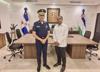Director de la Policía Nacional recibe visita de cortesía del abogado y comunicador Wilson Pérez