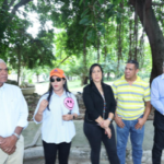 Alcaldía Santiago inicia trabajos de remozamiento del parque Cerro Hermoso