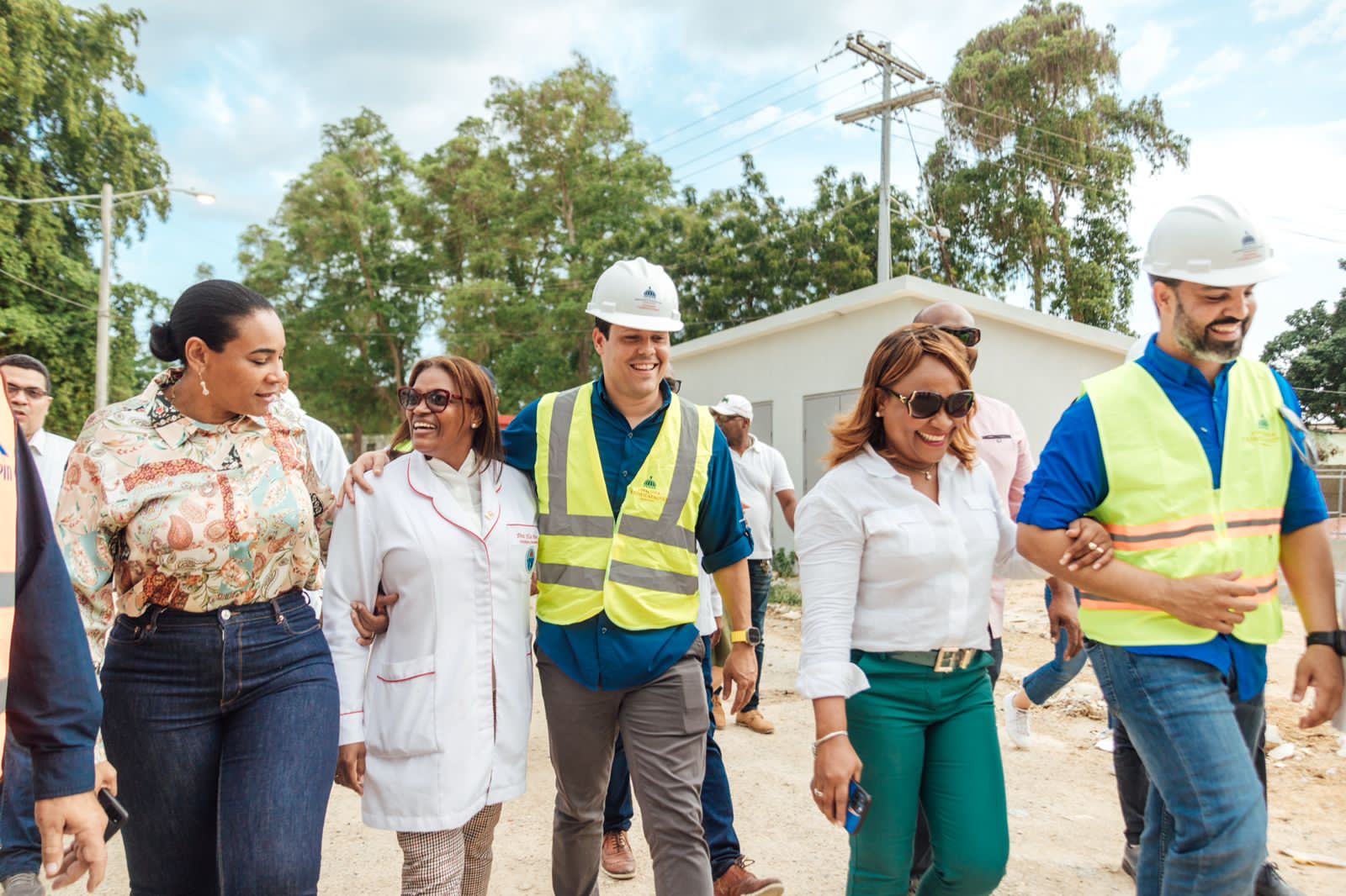 Ministro Carlos Bonilla supervisa avances en la construcción del Hospital Antonio Musa