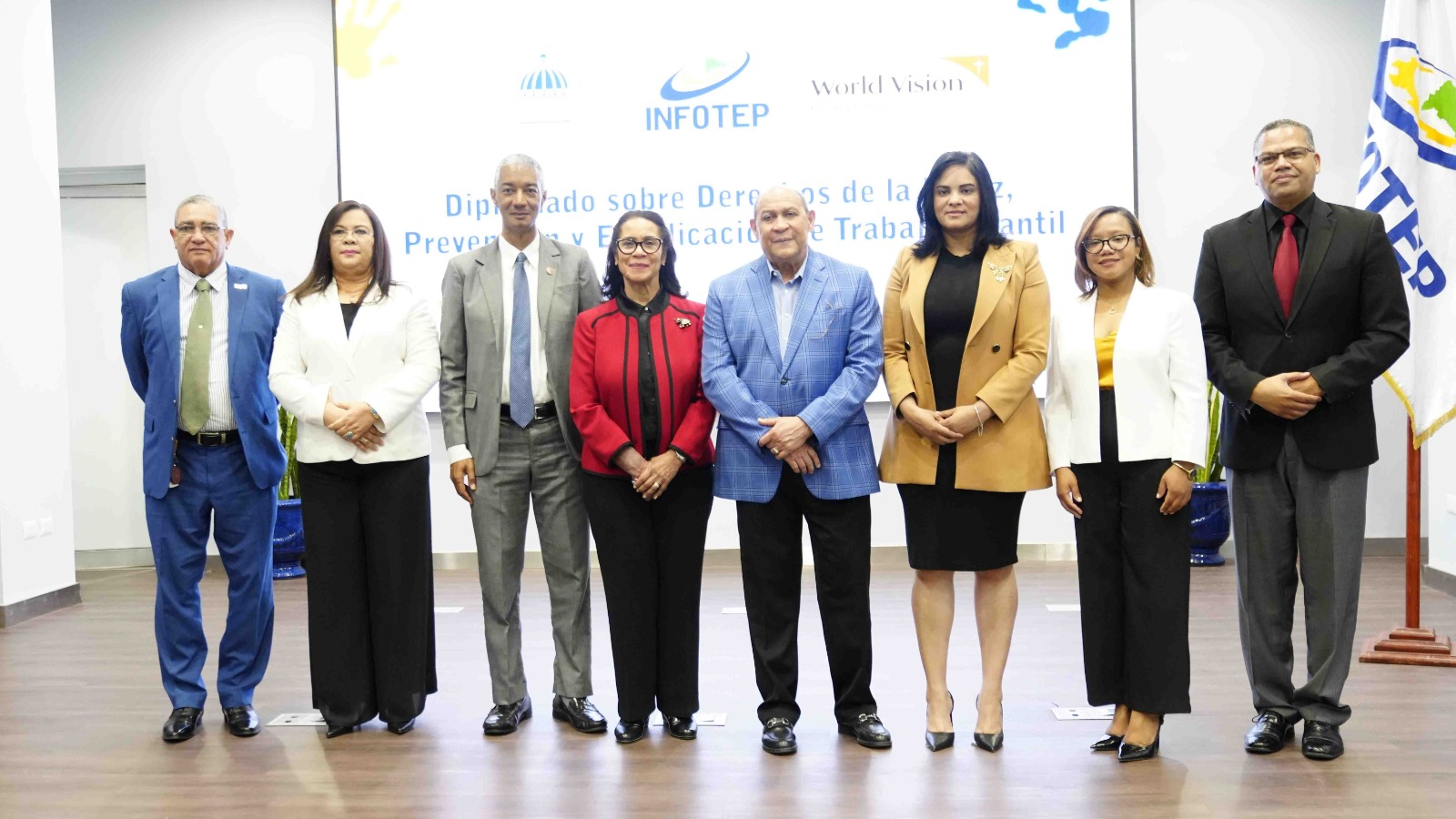 Ministerio de Trabajo, INFOTEP y World Vision concluyen diplomados sobre Prevención y Erradicación de Trabajo Infantil