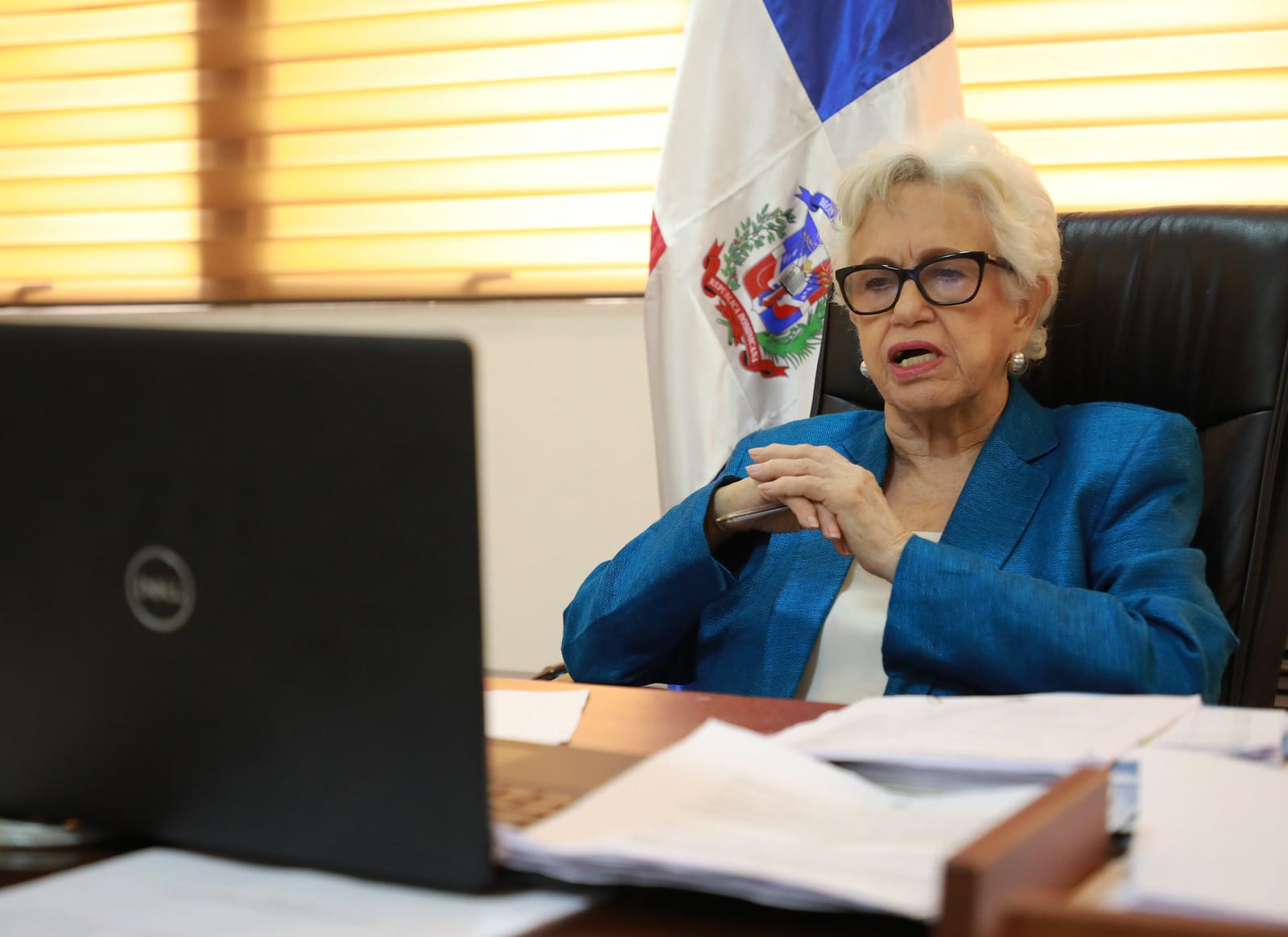 Ortiz Bosch estable tras recibir atenciones médicas por baja presión arterial; podría ser dada de alta hoy