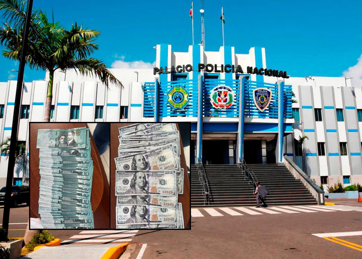 Policía Nacional apresa hombre con pesos y dólares falsos en Santo Domingo Oeste