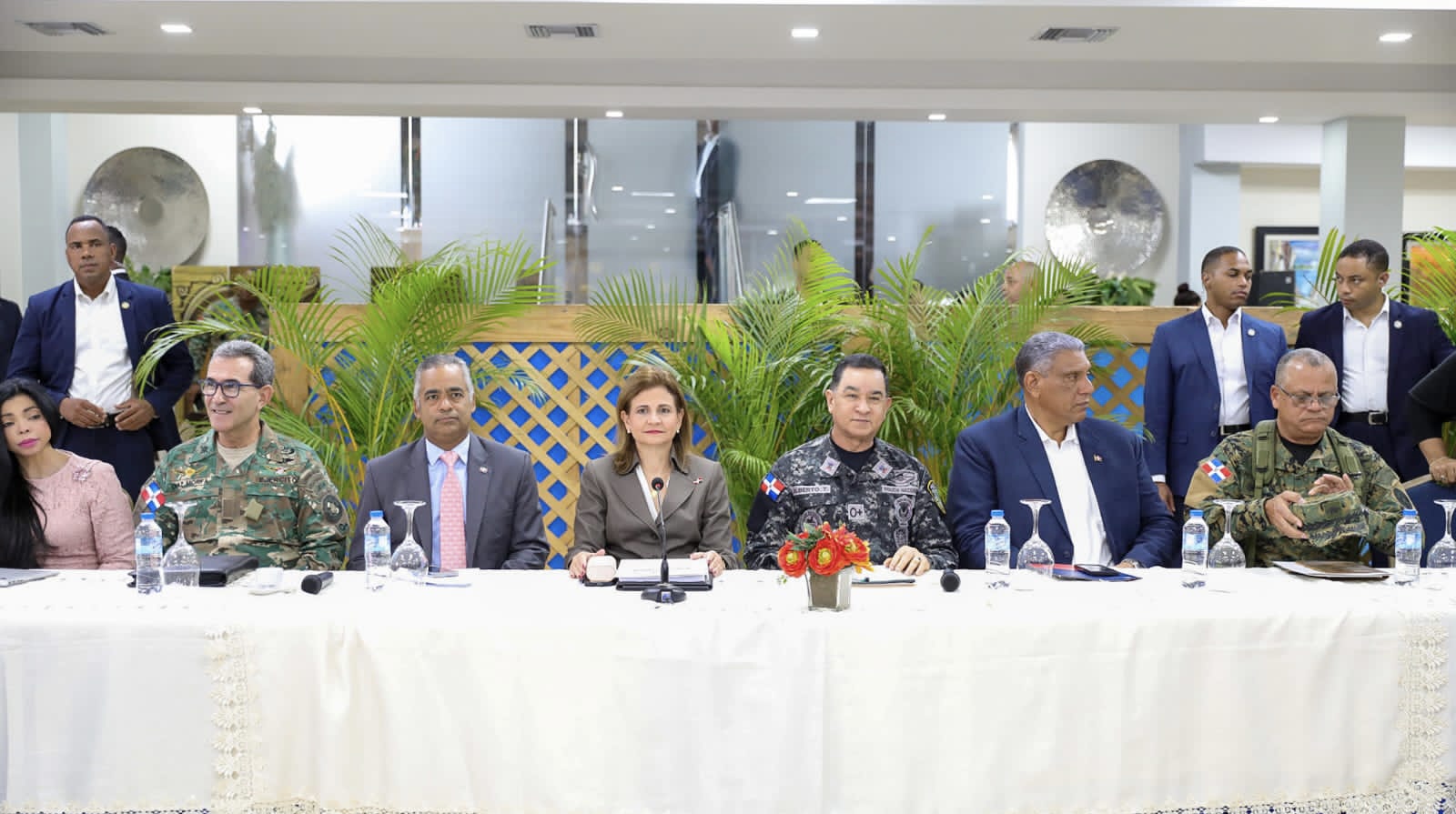 Vicepresidenta Peña encabeza reunión sobre seguridad ciudadana