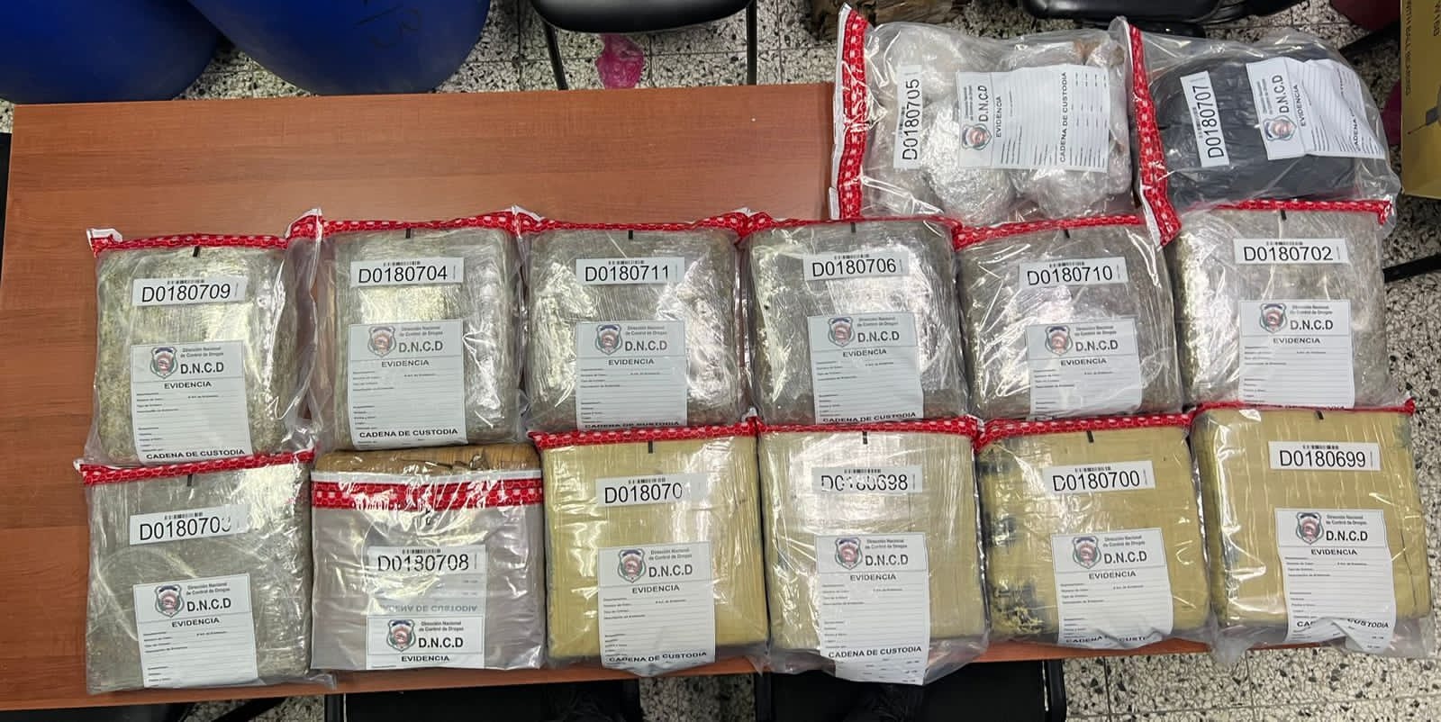AUTORIDADES INCAUTAN 110 LIBRAS DE MARIHUANA EN SANTIAGO