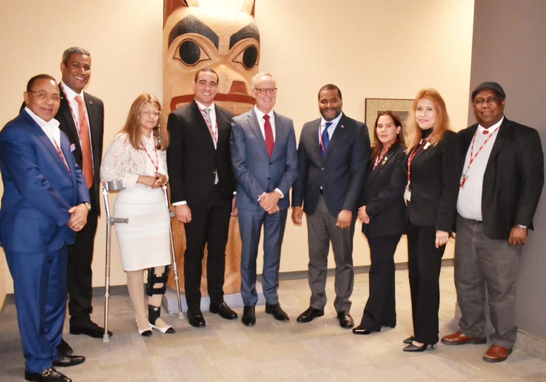 Delegación de RD sostiene encuentros con autoridades canadienses sobre crisis Haití