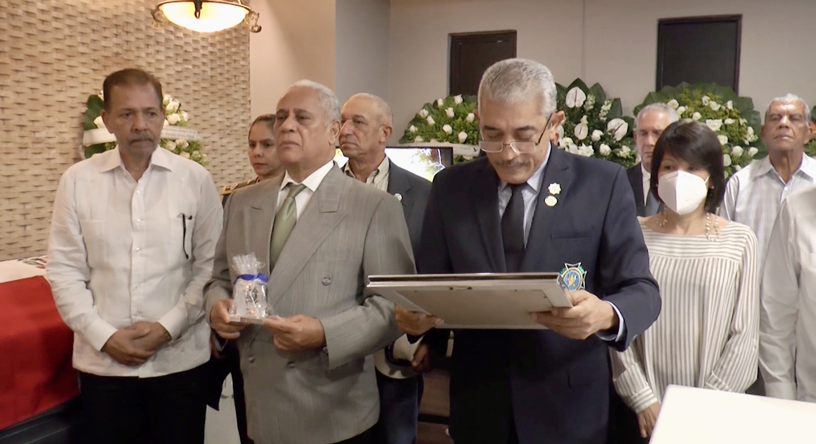 IGREPOL RINDE HONORES PÓSTUMO AL GRAL. MARCELINO MATEO ALMONTE, P.N.