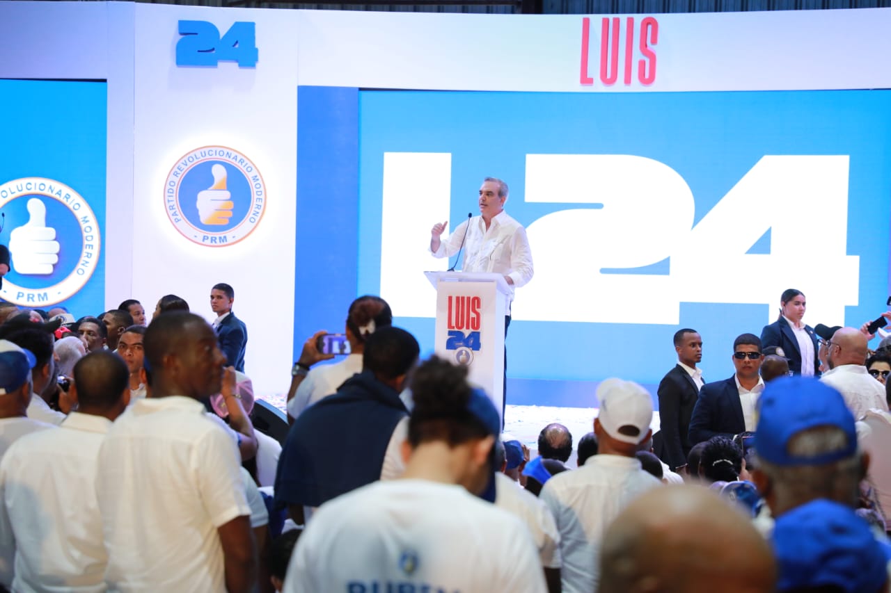 Luis Abinader asegura PRM va a las calles a defender su buena gestión de Gobierno