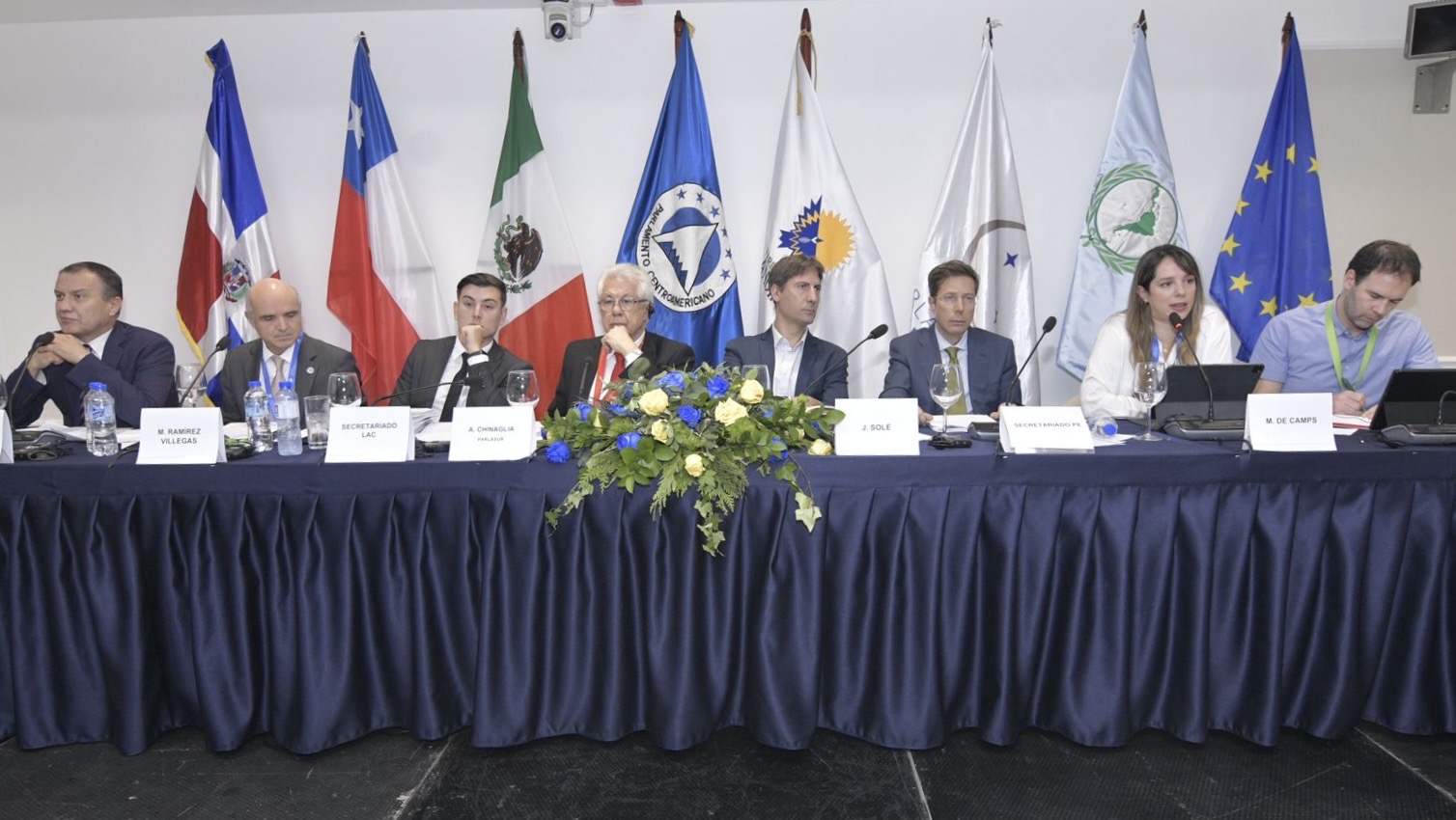 Parlamentarios de EuroLat concluyen asamblea con temas de seguridad alimentaria, cambio climático y crisis RD-Haití