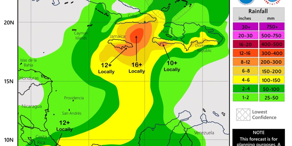 Se monitorea potencial ciclón tropical con lluvias significativas a partir de hoy