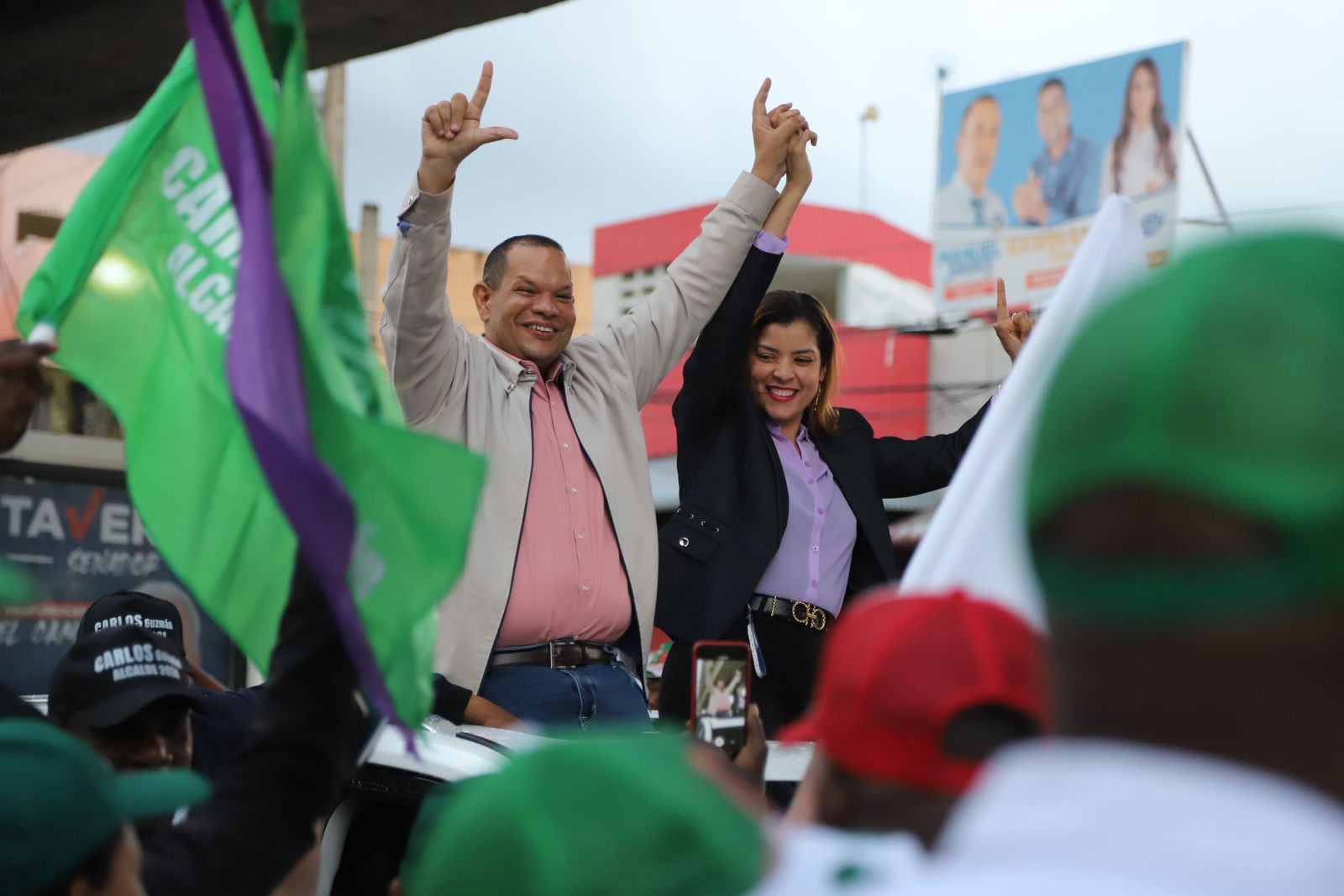 Acompañante de boleta de alcalde Carlos Guzmán, Mary Carmen de Polanco lista para impulsar un futuro mejor para SDN