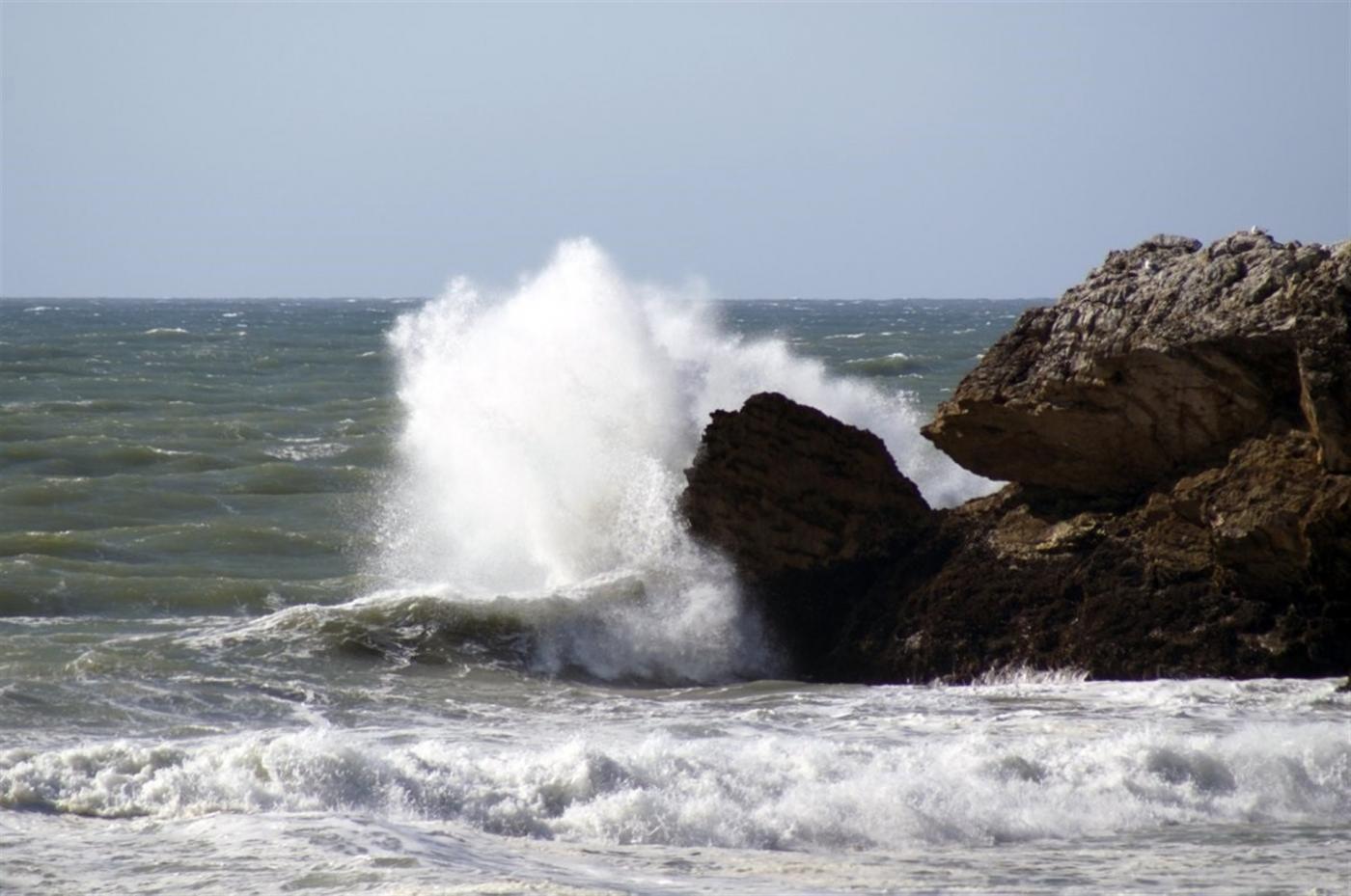 Nublados con aguaceros y ráfagas de viento en algunas localidades. Oleaje peligroso en ambas costas de la isla
