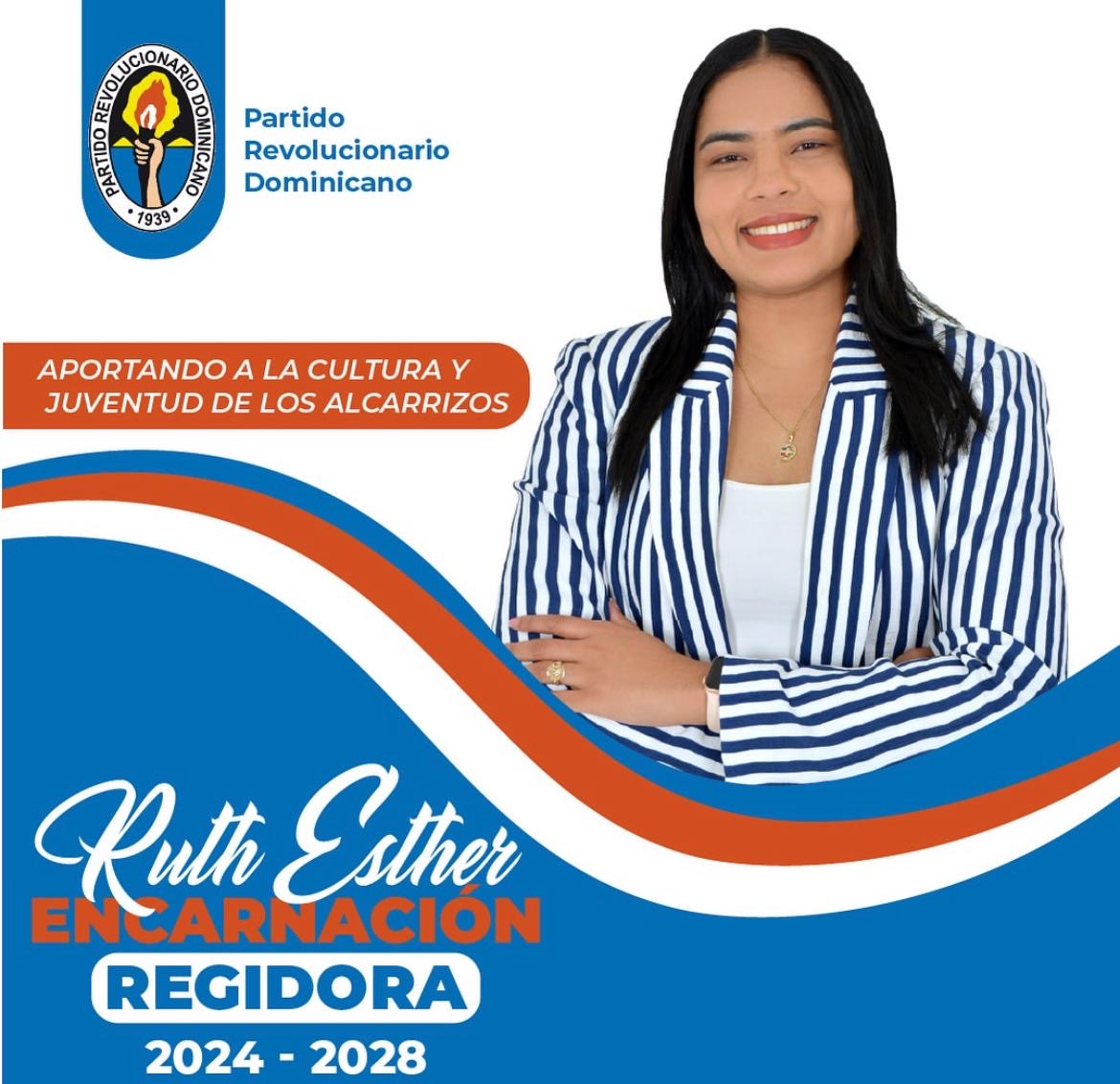 PERIODISTA RUTH ESTHER ENCARNACIÓN LANZA SU CANDIDATURA A REGIDORA POR LOS ALCARRIZOS