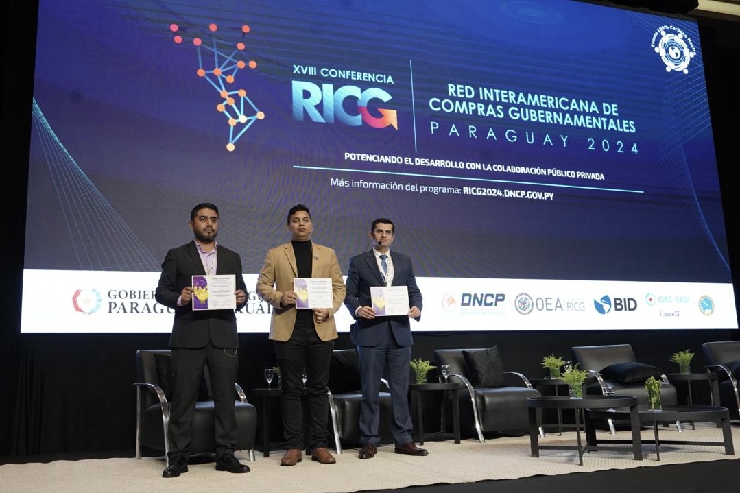 La DGCP recibe premio internacional a la Innovación en Compra Pública