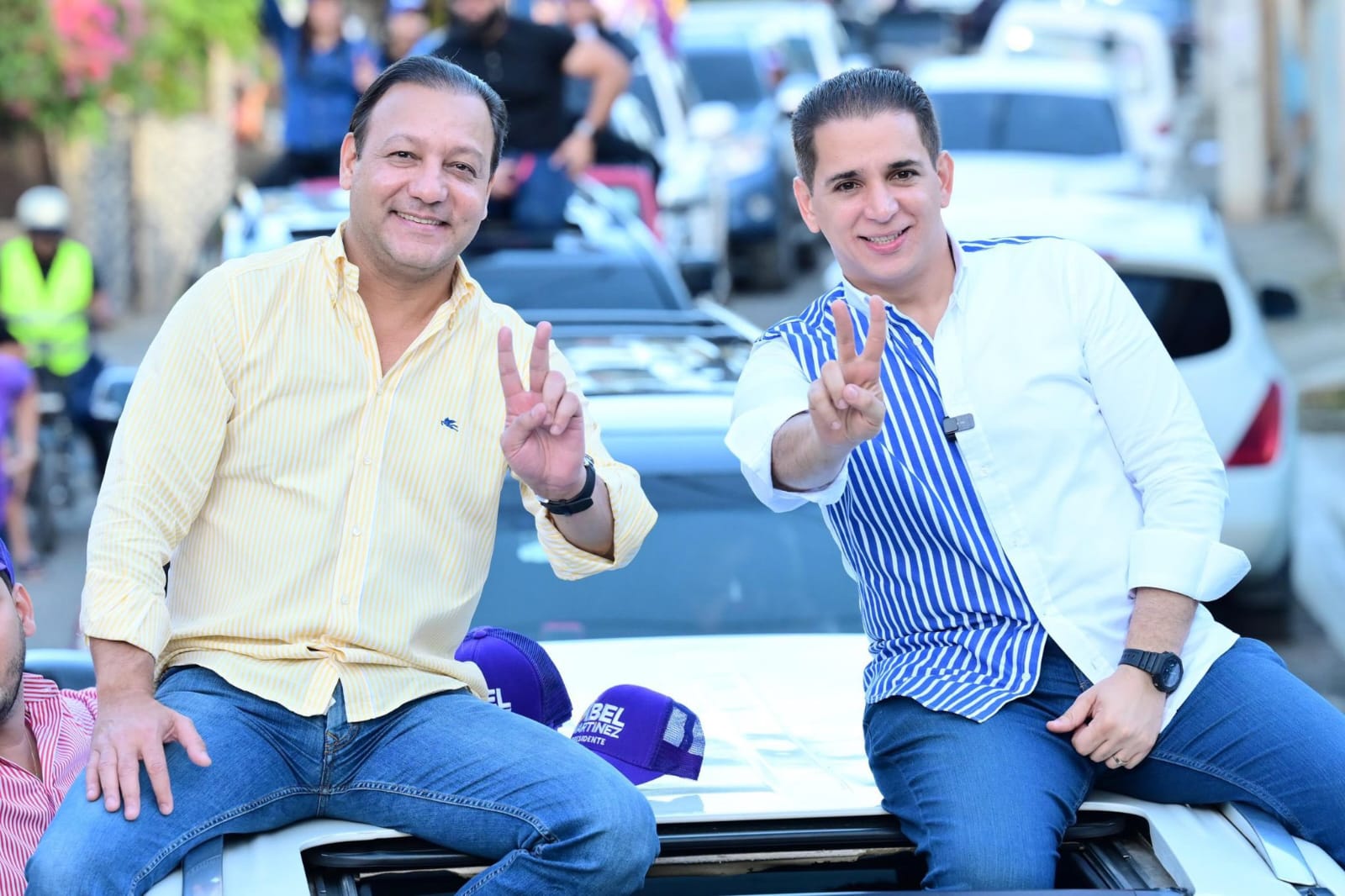 Abel Martínez llama a votar por Víctor Fadul para garantizar que siga el orden en Santiago