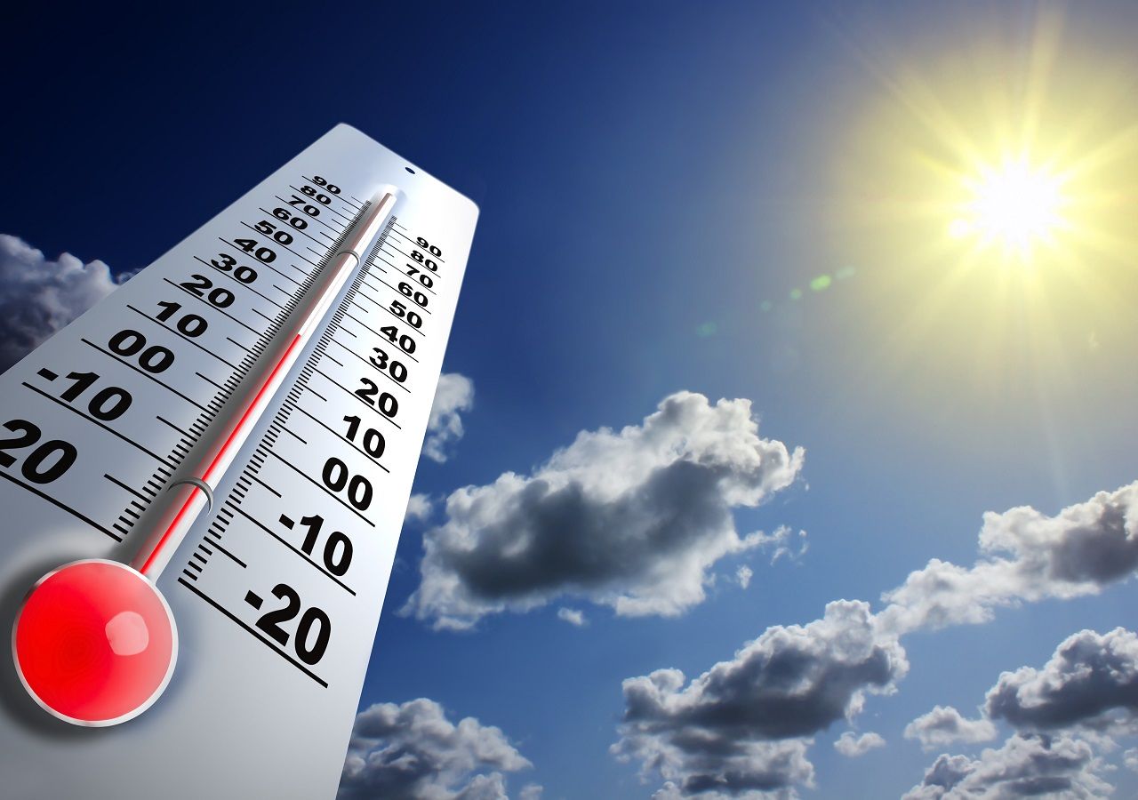 Ambiente mayormente soleado, calurosos y de escasas lluvias sobre el país