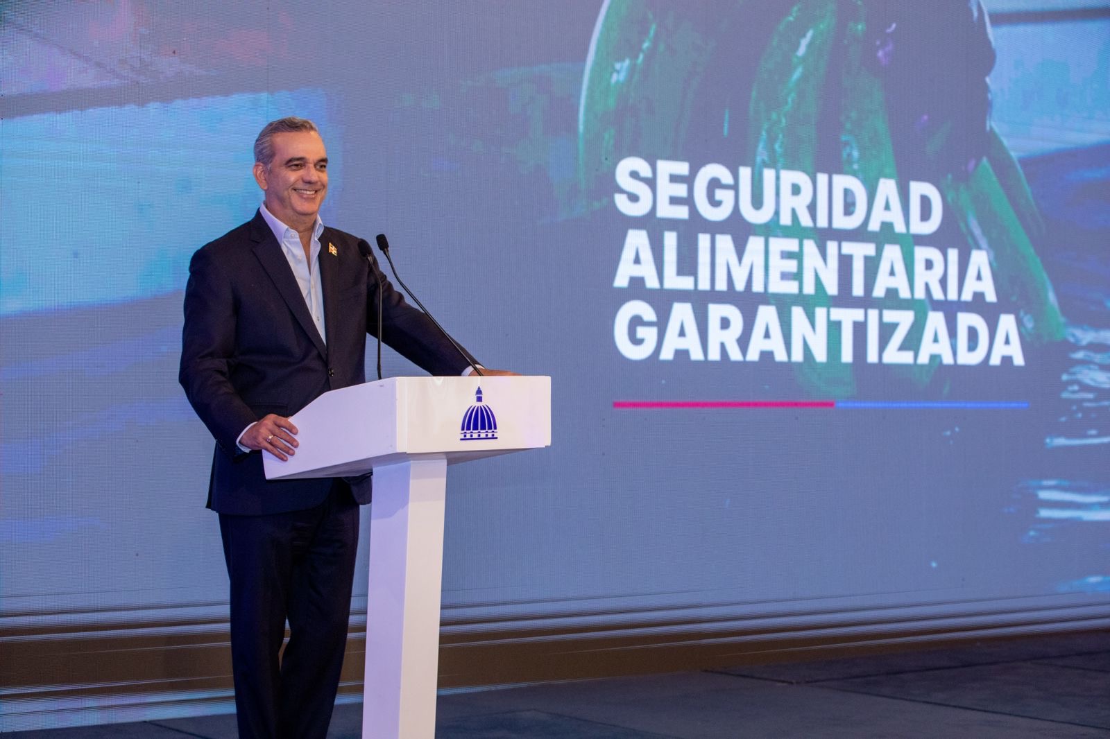 Abinader afirma que el país produce el 90.6% de los alimentos que consumen los dominicanos