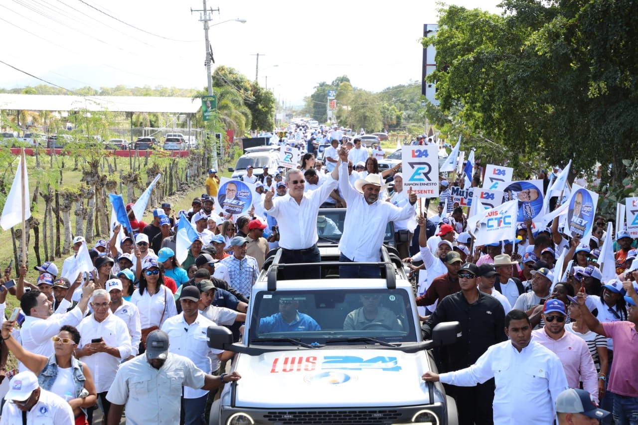 Abinader moviliza municipio de Dajabón en favor de candidatos municipales