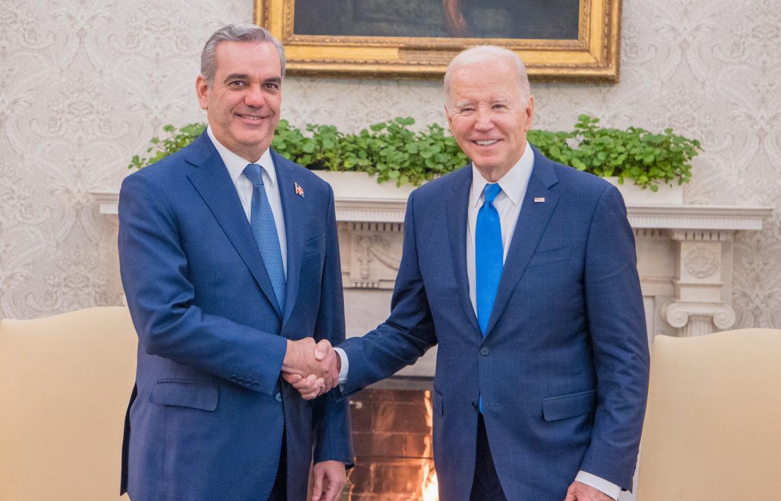 Presidente de EEUU, Joe Biden envía carta de felicitación a su homólogo Luis Abinader por su liderazgo en la región