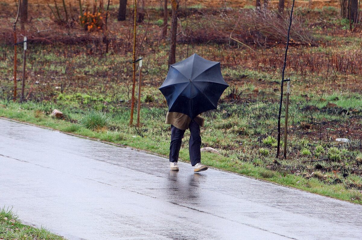 Lluvias débiles y pasajeras en algunas provincias de nuestro territorio