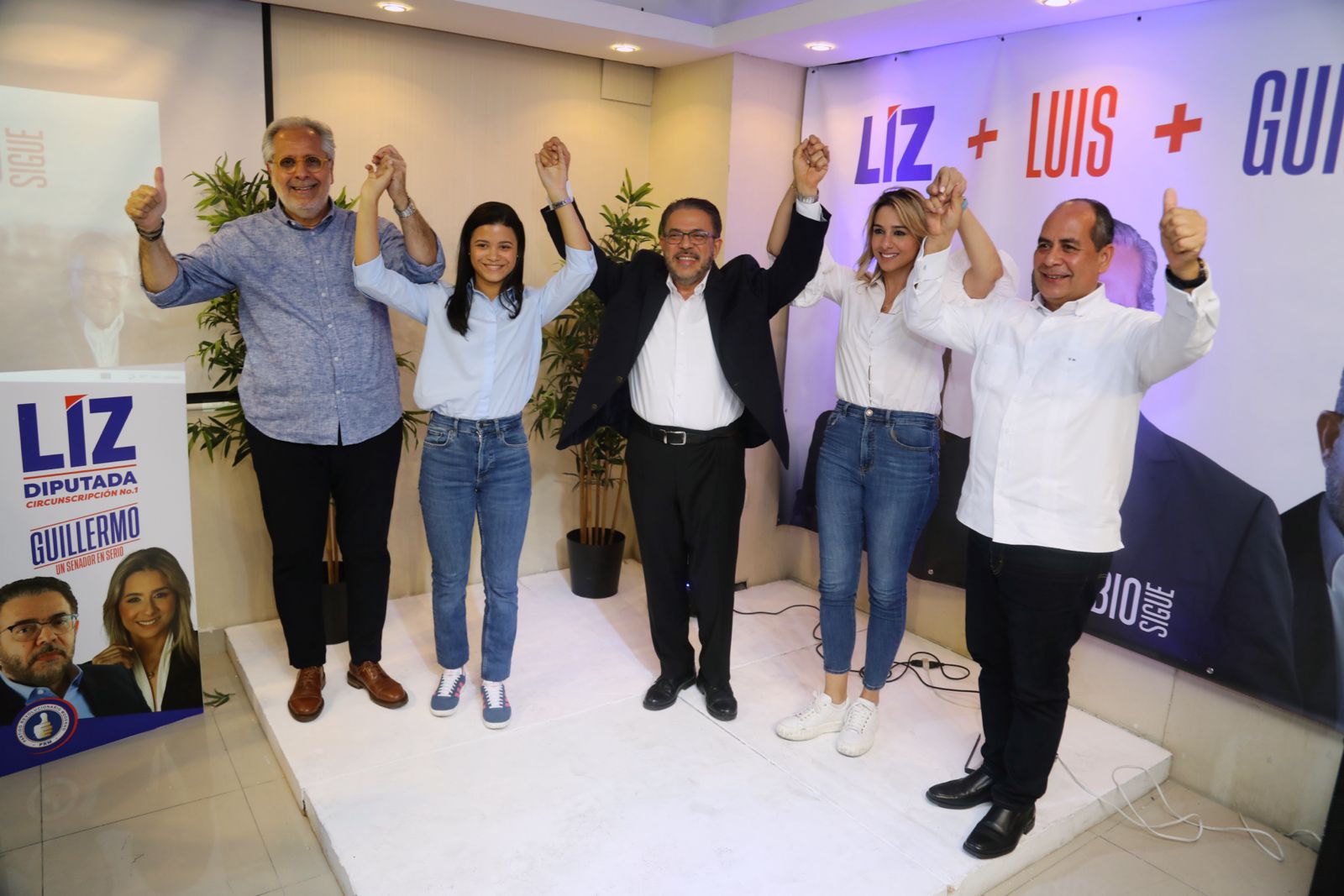 Liz Mieses anuncia su apoyo a Guillermo Moreno