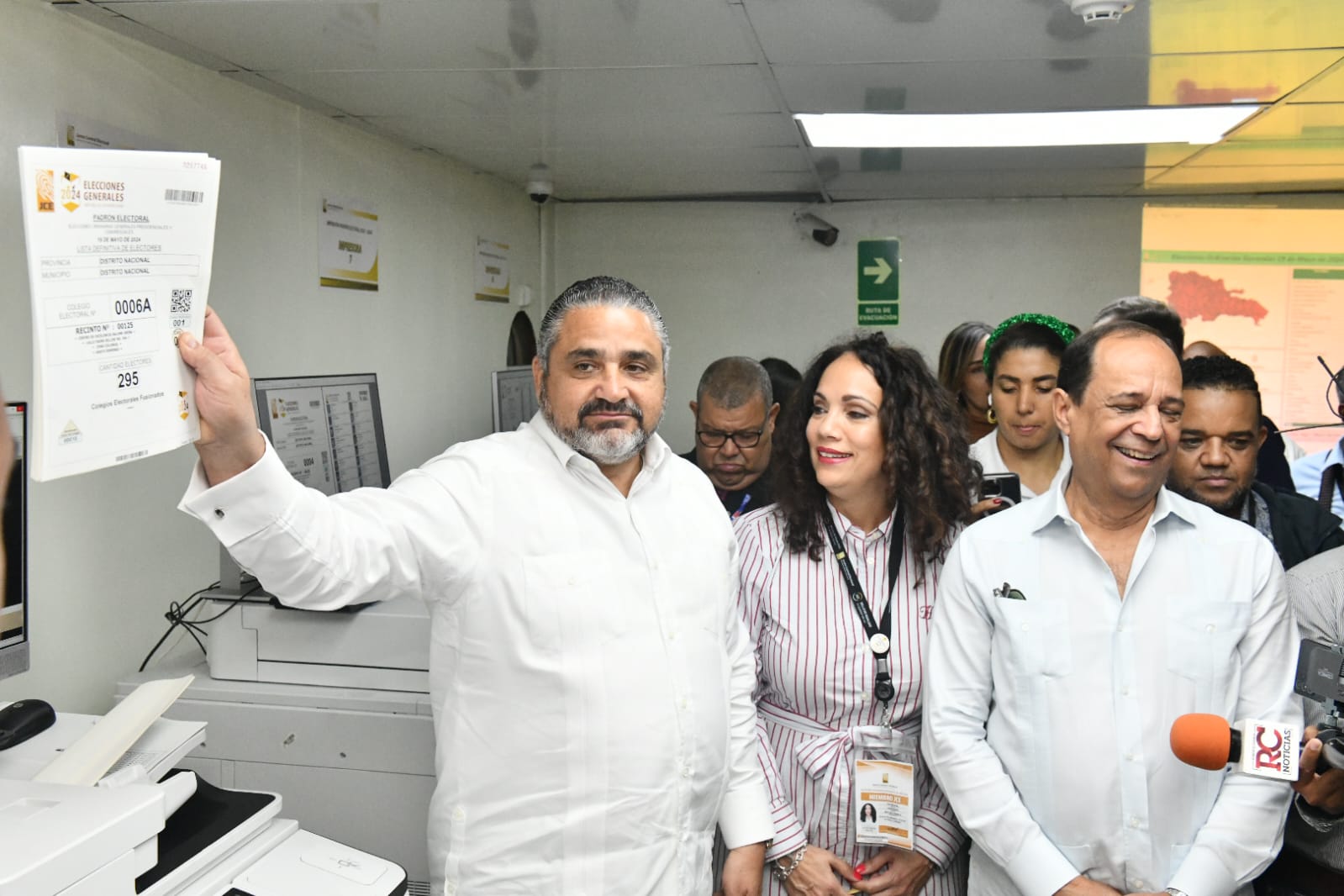 JCE Inicia Impresión del Padrón Electoral para Elecciones Presidenciales y Congresuales del 19 de mayo