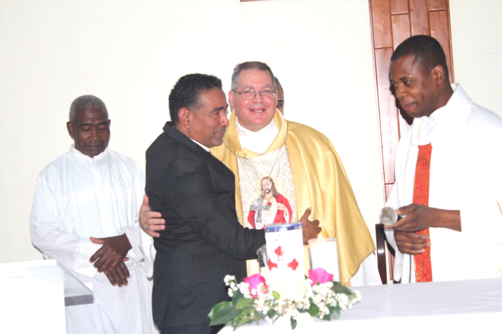 Inauguran capilla católica Virgen Desatanudos en Villa Mella Santo Domingo Norte