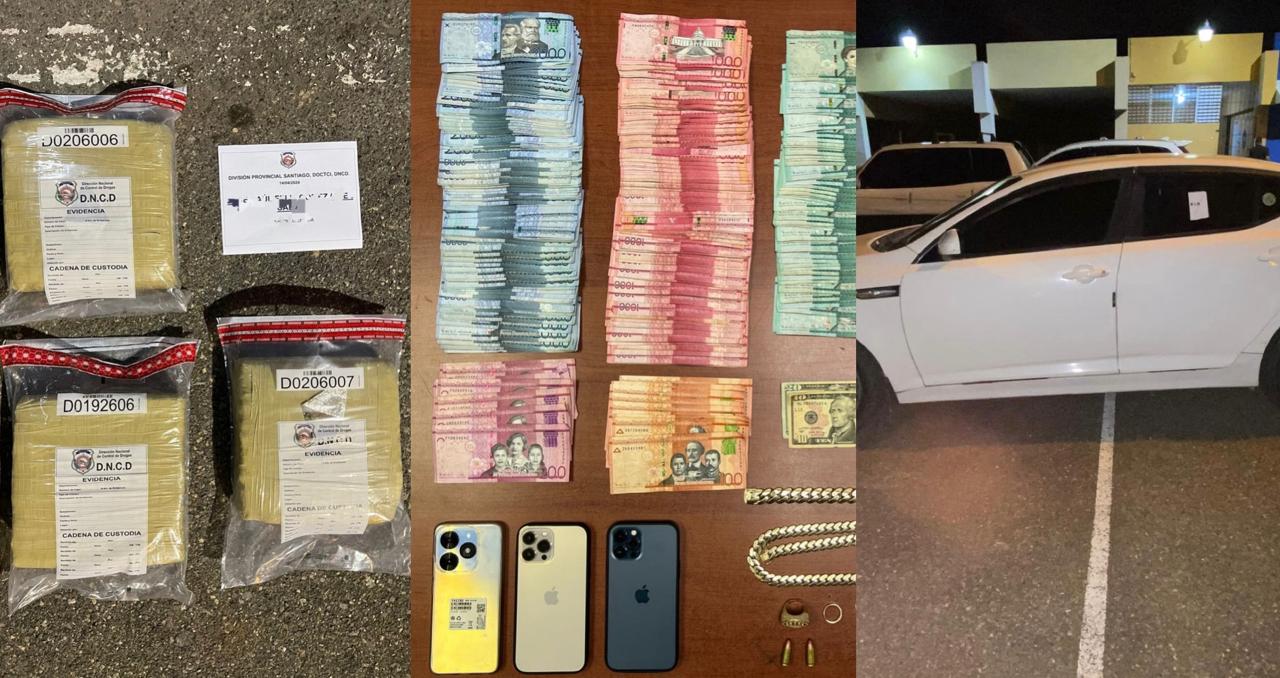 En operativos simultáneos apresan cuatro hombres con 161 libras presumiblemente marihuana