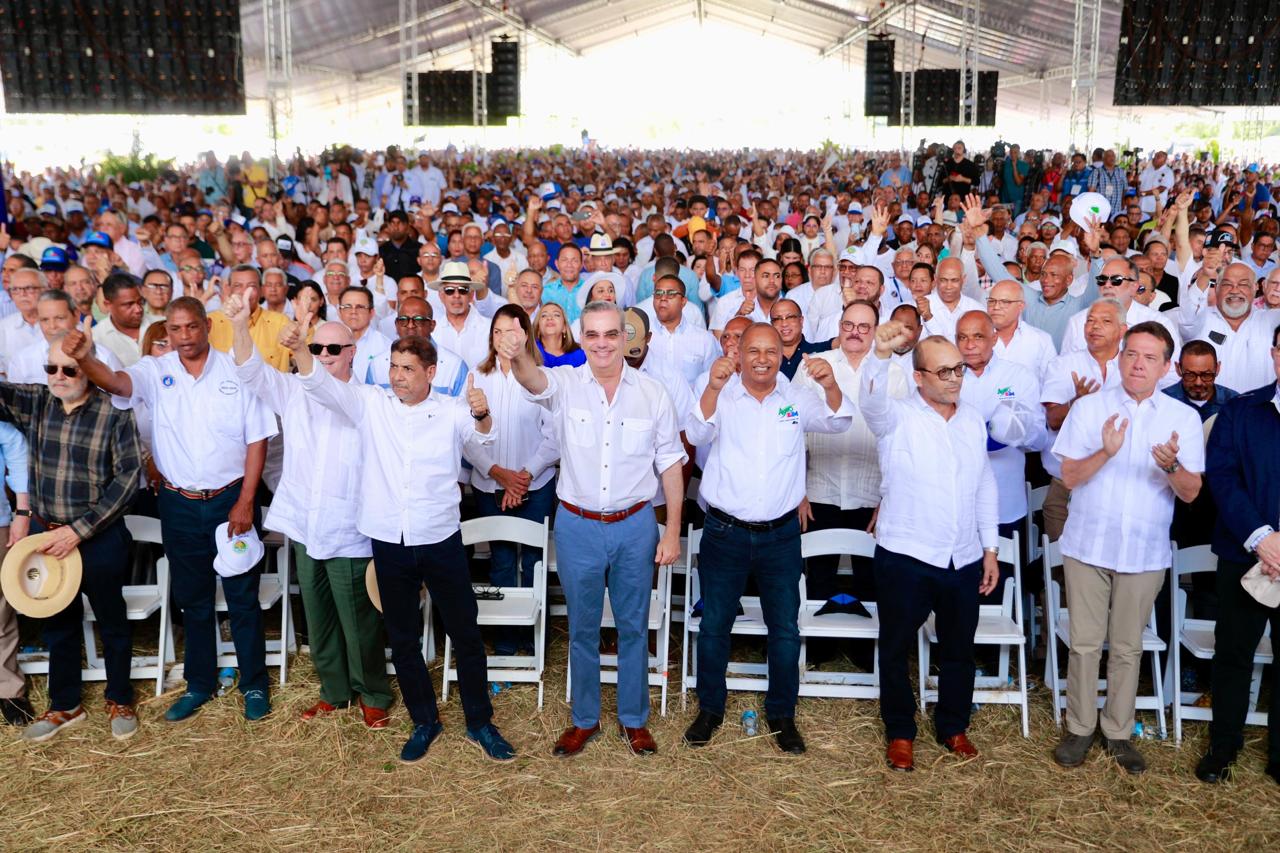 Sector Agropecuario del PRM sigue sumando voces a favor del candidato presidencial Luis Abinader