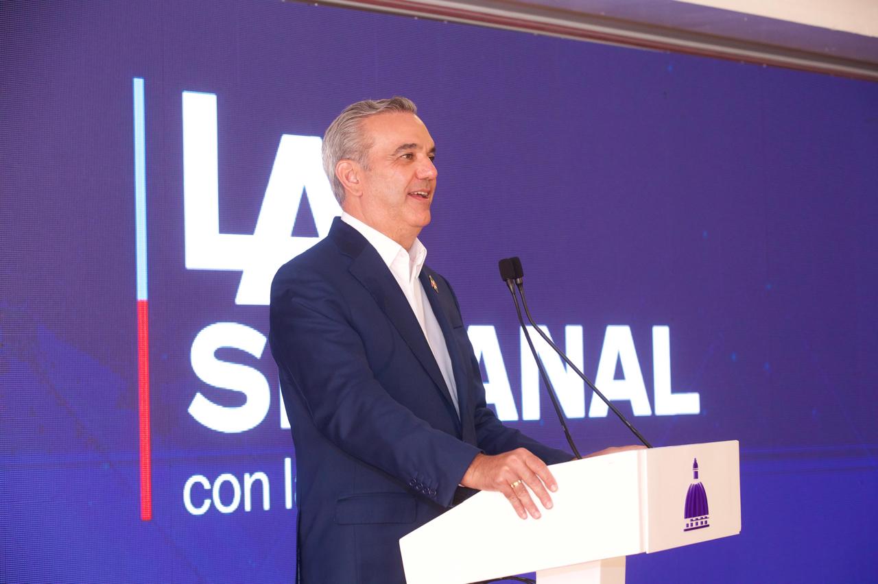 Presidente Abinader mueve para el martes encuentro LA Semanal con la Prensa