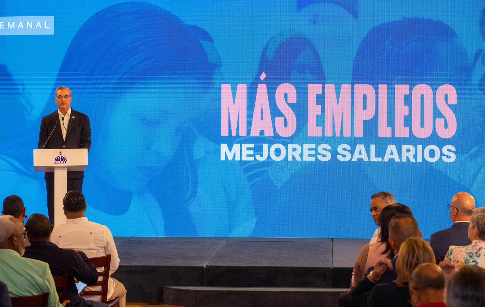 Presidente Abinader dice gobierno ha recuperado y creado más de 657 mil empleos nuevos hasta la fecha