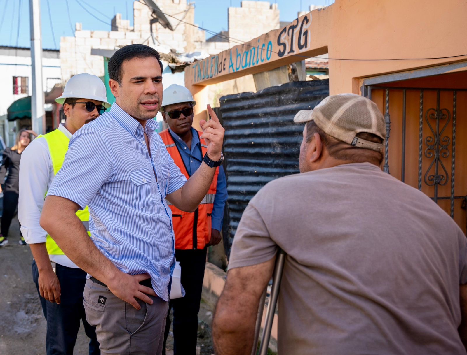 Propeep coordina acciones sociales en la provincia Espaillat tras daños por fuertes lluvias