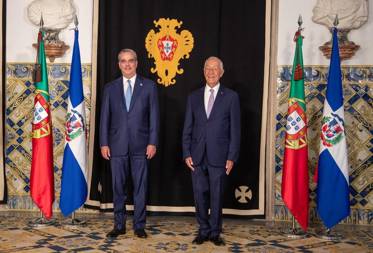 Presidente de Portugal define a Luis Abinader como un gran líder en la región de Centro América y el Caribe