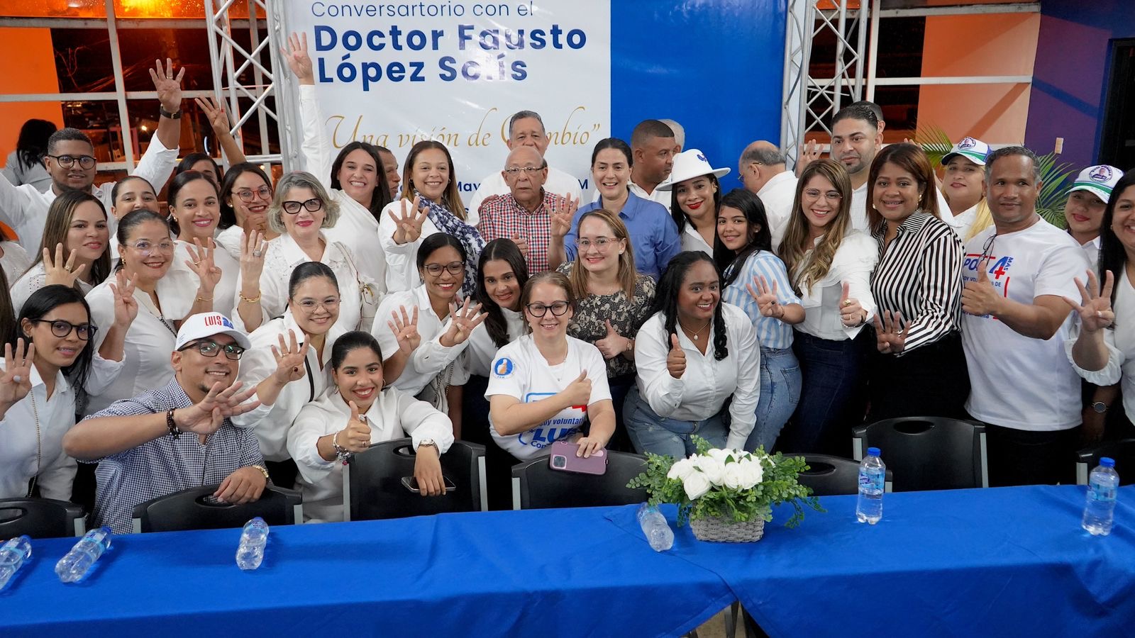López Solís afirma La Vega dará triunfo contundente Abinader y candidatos PRM