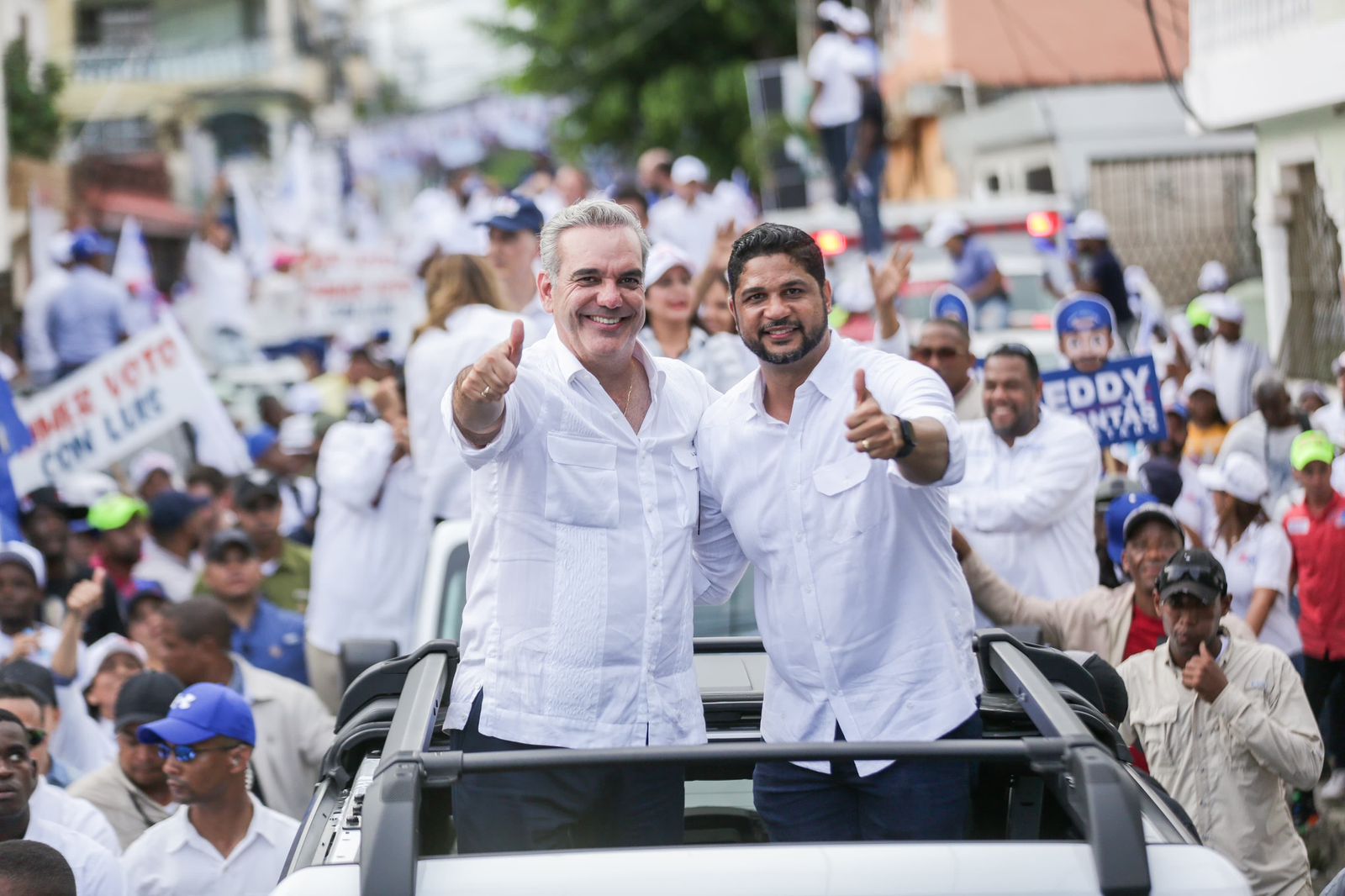 Abinader finaliza recorrido fin de semana este domingo con concentración en Ocoa y marchas caravanas, en Bani y San Cristóbal