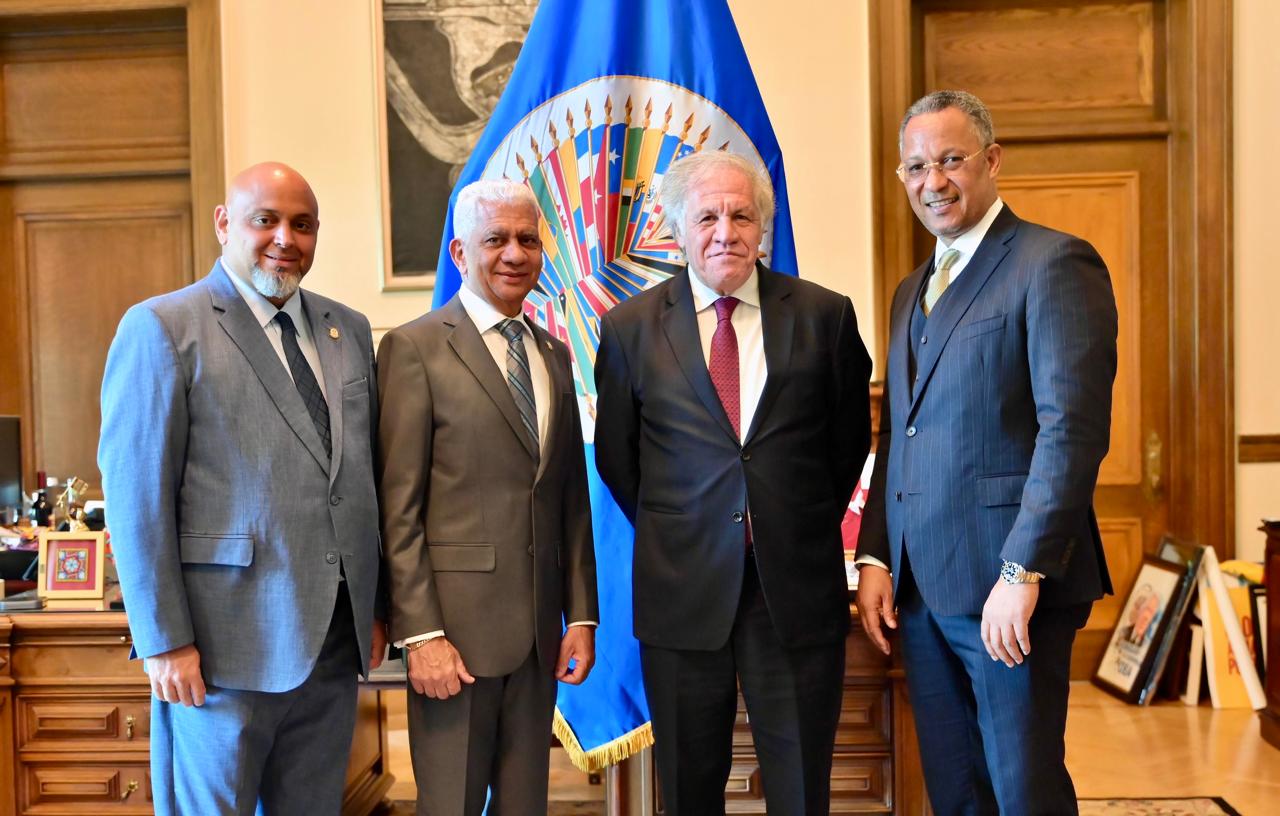 Presidente Senado se reúne en OEA con Luis Almagro para “Parlamentos y Prosperidad para las Américas”