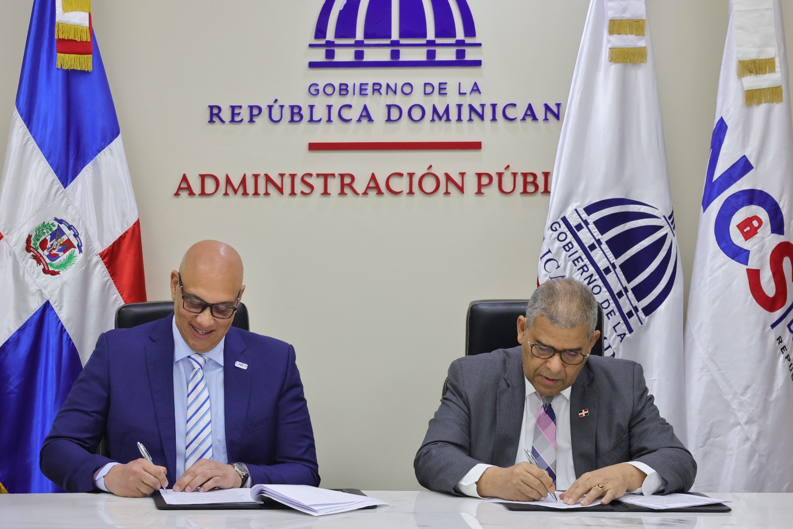 CNCS y MAP firman acuerdo para impulsar protección cibernética de las entidades de la Administración Pública