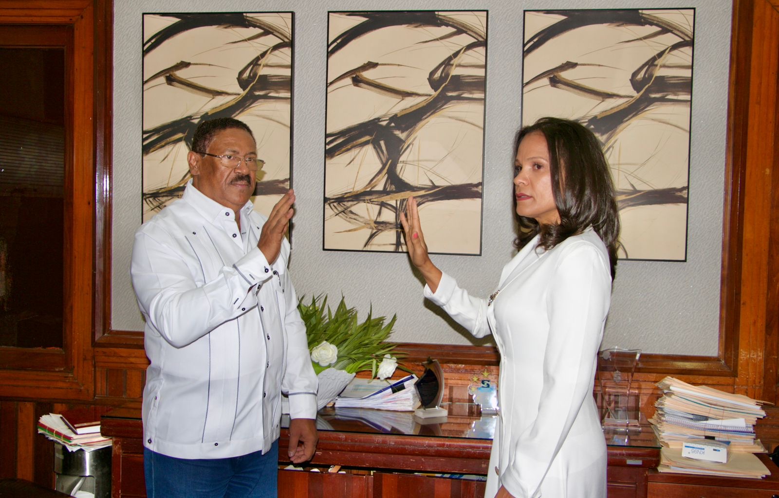 Juramentan nueva directora en Hospital Dr. José Manuel Rodríguez Jiménes (Santo Socorro)