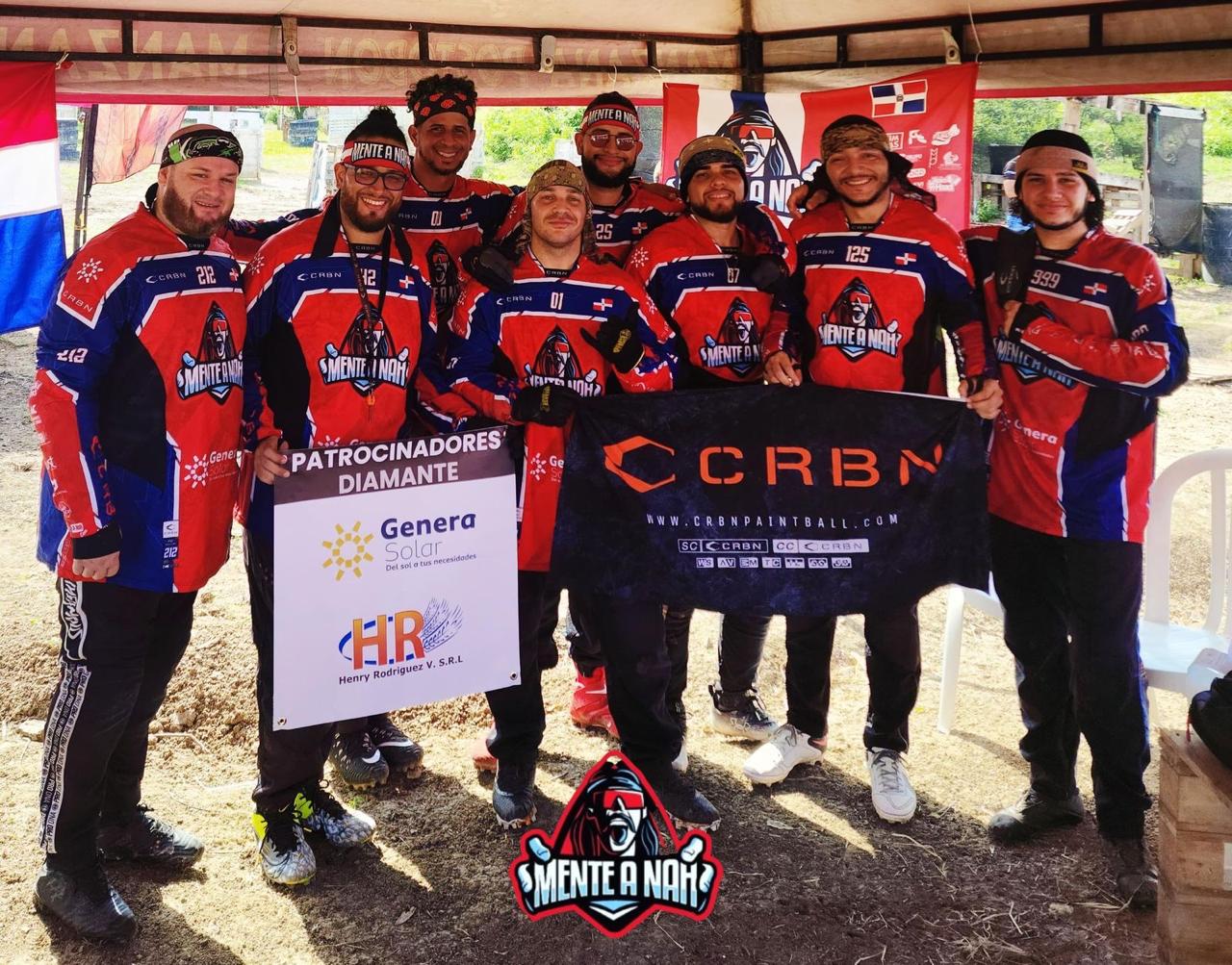 Equipos de Paintball Dominicano en la 2da. Válida del Campeonato Nacional de Paintball en Colombia