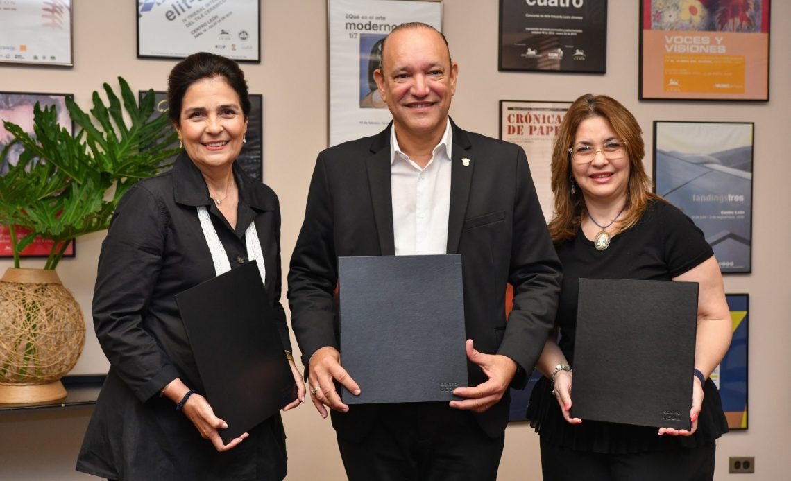 Fundación Eduardo León Jimenes y Centro León se alían con el Ayuntamiento de Santiago para promover la cultura y el arte