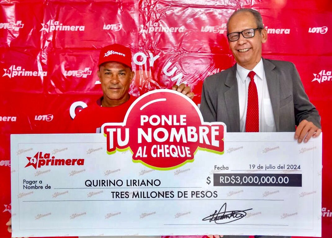 Albañil nuevo millonario del Loto 5 y Loto 5 + de La Primera