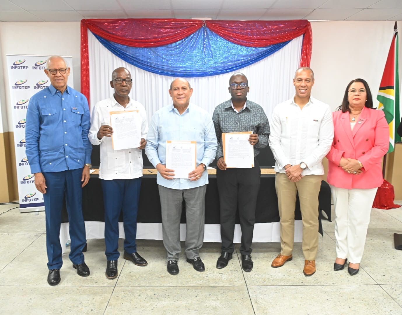 INFOTEP y Ministerio de Trabajo de Guyana acuerdan mejorar el sistema de formación técnico en ambos países