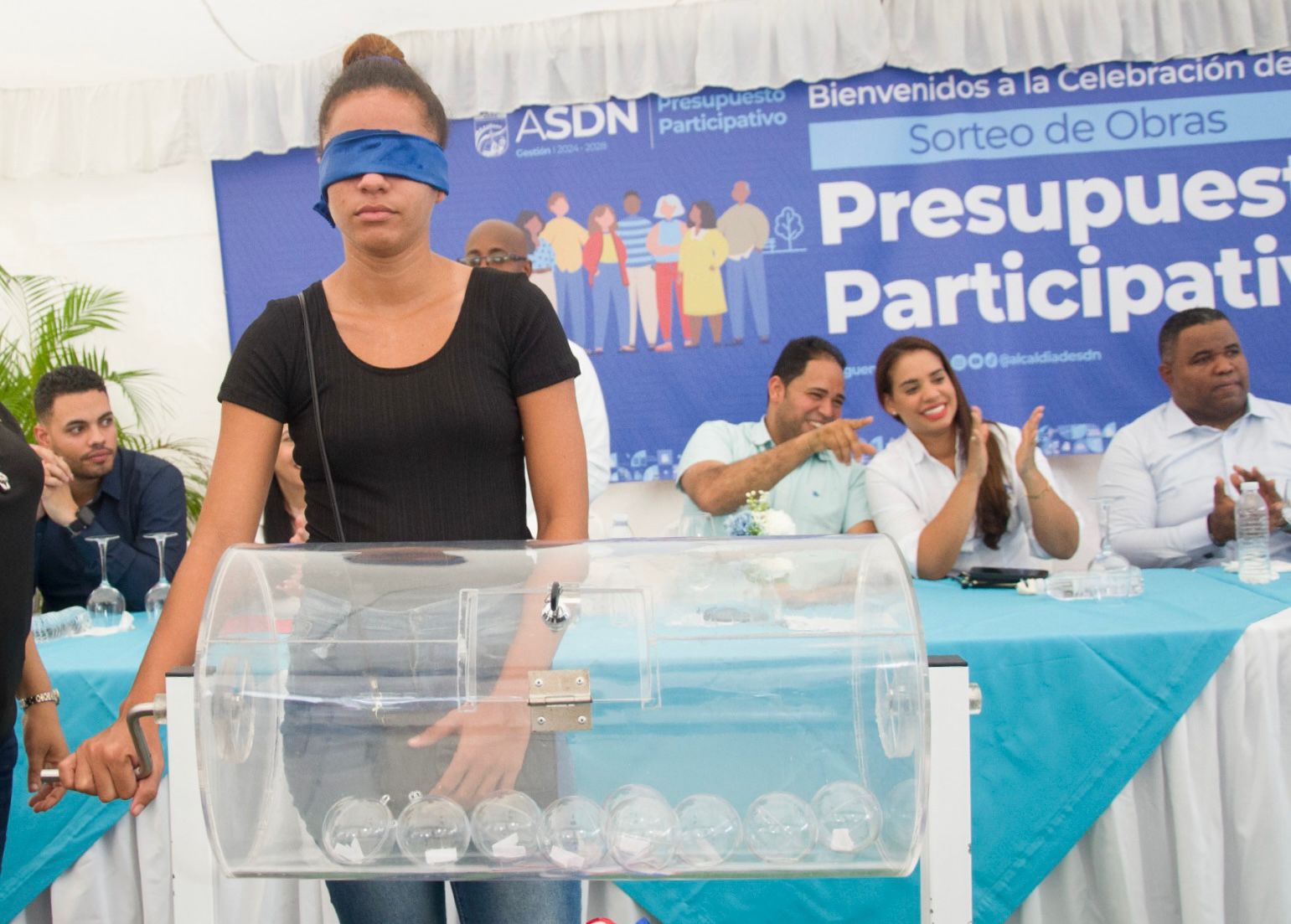 ASDN realiza primer sorteo de obras del Presupuesto Participativo