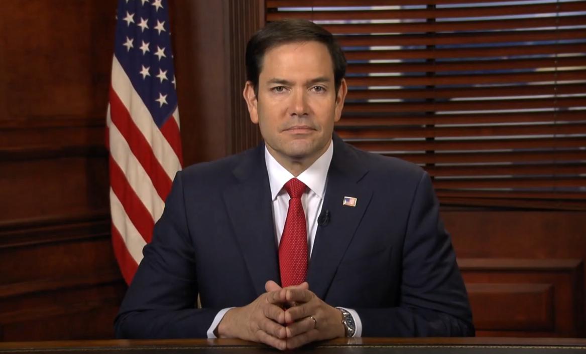 Marco Rubio insta a fuerzas de seguridad venezolanas a no recurrir a la violencia contra civiles
