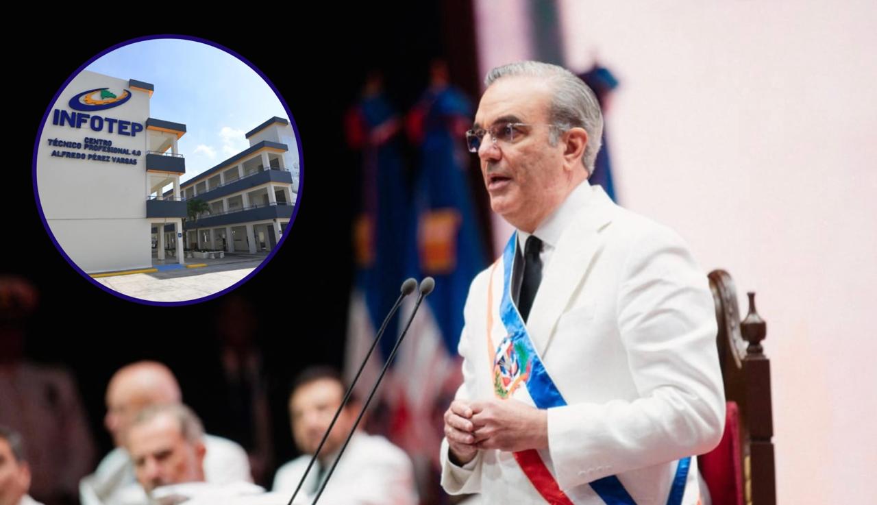 Presidente Luis Abinader garantiza apoyo a la formación técnico profesional