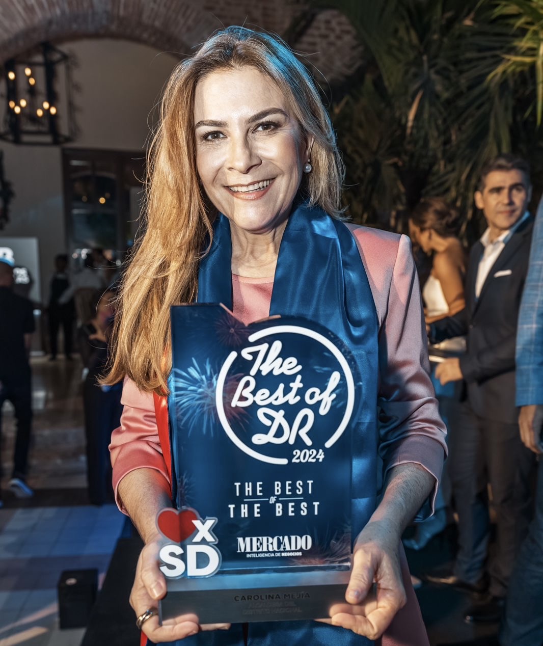 Carolina Mejía gana máximo galardón de revista Mercado por su gestión en Alcaldía del Distrito Nacional