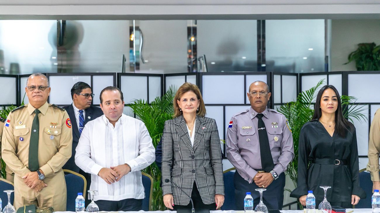 Vicepresidenta Raquel Peña supervisa progreso de iniciativas de seguridad ciudadana