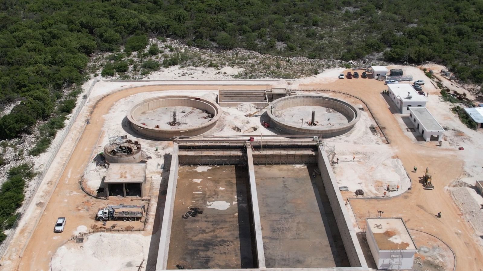 Avanzan trabajos planta de tratamiento del proyecto Cabo Rojo, permitirá aprovechar el agua