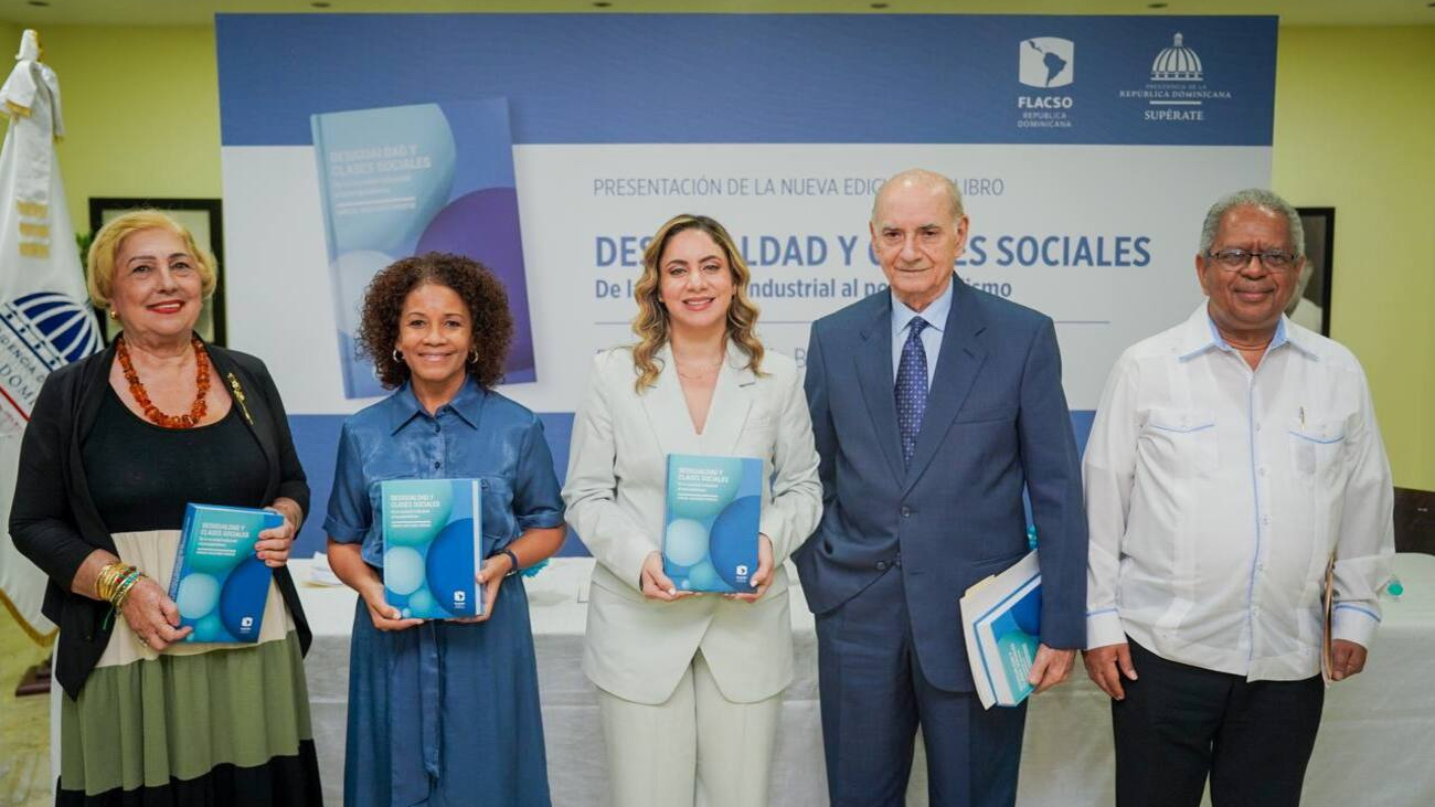 Flacso RD y Supérate presentan reedición del libro “Desigualdades y Clases Sociales” de Carlos Julio Báez Evertsz
