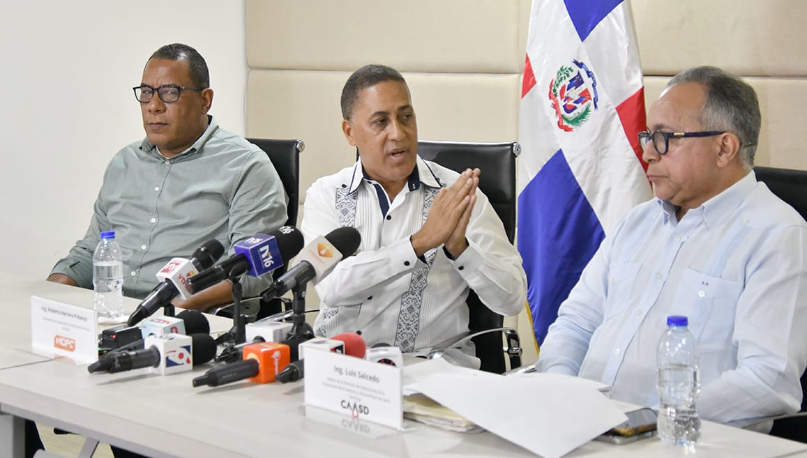 Obras Públicas y CAASD anuncian remoción y reubicación de tuberías en intersección 27 de Febrero con Isabel Aguiar